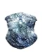 INTO THE AM Purple Galaxy Multi-Functional Face Cover Seamless Bandana Mask (Purple)