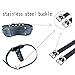 FeiGu Leather Bondage Hood with Eye Mask Sex Toys for, Black, Size One Size