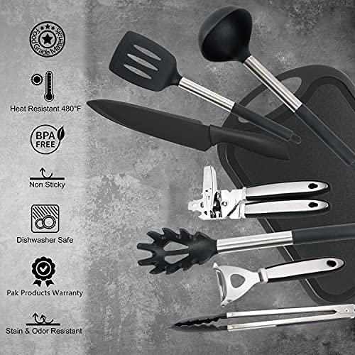 Pak Kitchen Utensils Set, Kitchen Gadgets, Silicone Cooking Utensils