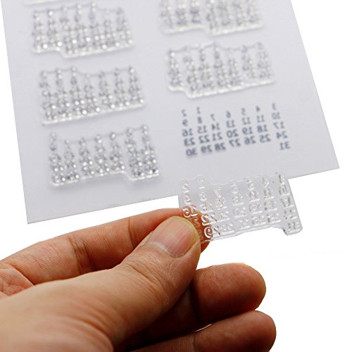 3 COOLOOdirect+Transparent+Scrapbooking+Decoration+Journaling