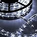 Ainfox LED Rope Light, 100Ft 1080 LEDs Indoor Outdoor Waterproof LED Strip Lights Decorative Lighting (Cool White)