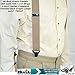 Holdup Airport Friendly/No Buzz Suspenders for Men (Tan 1 1/2
