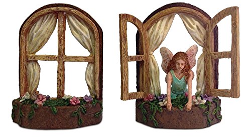 Fairy Windows - Miniature Fairy Garden Accessories - Set of 2