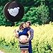 Gender Reveal Balloon - 36 inch Giant Baby Gender Reveal Balloons in Gift Box with Pink and Blue Heart Shape Confetti for Boy or Girl Baby Reveal Gender Reveal Party Supplies Decoration Kit