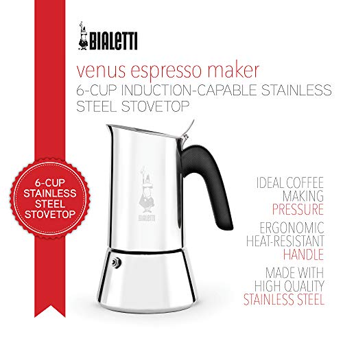 Bialetti venus Stovetop espresso coffee maker, 6 Cup, Stainless Steel Pricepulse