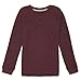 French Toast Boys' Long Sleeve Thermal Raglan Henley