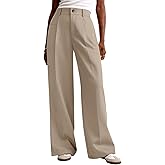 NIMIN Women Wide Leg Dress Pants High Waisted Business Casual Work Trousers 2026 Summer Slacks with Pockets