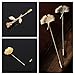 Brooches Pin Lapel Pin Boutonniere Set, Long Needle Plug Camellia/Maple Leaf Corsage for Suit Dress