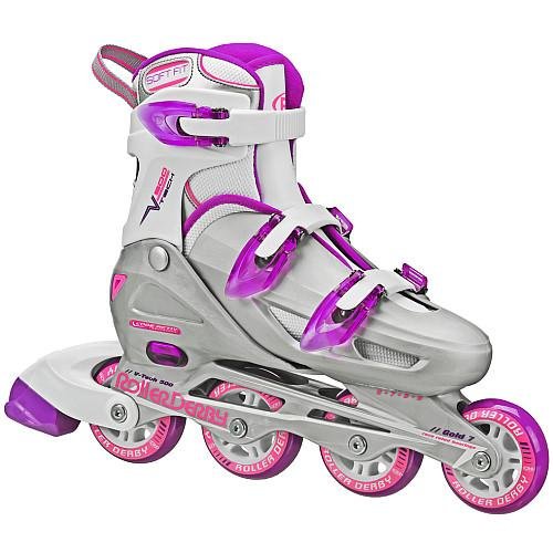 Best Review Of Roller Derby Women's V-Tech 500 Button Adjustable Inline Skate