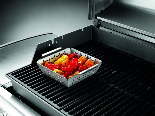 Weber 6481 Small Stainless Steel Vegetable Basket
