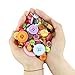 OUTUXED 800pcs Assorted Buttons Resin Buttons Craft for Manual Button Painting and DIY Handmade Ornament