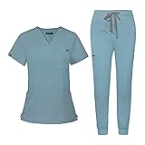 niaahinn Scrub for Women Scrubs Top with Classic
