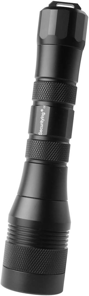 SecurityIng Wide 120 Degrees Beam Angle Scuba Diving Photography Video Flashlight 1050Lm 150M LED Underwater Torch (Battery Not Included)