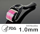 Dermapeel Skin Care Titanium Microneedle 540 Micro Needles Derma Roller Needle-dc2