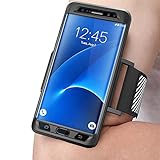 Samsung Galaxy Note 7 Case, SUPCASE Easy Fitting Sport Running Armband with Premium Flexible Case Combo for Samsung Galaxy Note 7 2016 Release/Compatible with Galaxy Note 7 (Black)