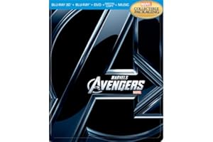 The Avengers Steelbook2012 Blu-rayBlu-Ray 3D + Blu-Ray + Digital Copy + DVD + Music