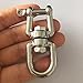 Stainless Steel 316 Anchor Swivel Jaw and Eye Swivel Ring- Marine Grade 6mm 1/4