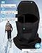 MaxPro Balaclava Ski Mask + Versatile Sports/Casual Headband Premium Bundle. Black Balaclava Ski Mask + Magic Scarf/ Winter Face Mask,Large/X-Large