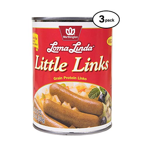 Loma Linda - Plant-Based - Little Links (19 oz.) (Pack of 3) - Kosher