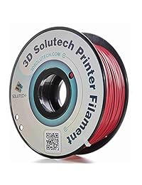 3d solutech Merlot rojo 3d impresora filamento pla filamento de, Dimensional precisión +  0,03, 2.2 lbs (2.2 pound) 100  EE. UU.