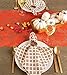 DII 18x72 Lace Table Runner, Maple Leaf Orange Spice - Perfect for Fall, Thanksgiving, Catering Events, Dinner Parties, Special Occasions or Seasonal Décor