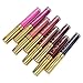 DE'LANCI 8 Colors Lip Gloss Makeup Set Waterproof Ultra Metallic Matte Lip Colors Kit Long Lasting Not Fade Sexy Beauty Lip Glosses with Gift Box