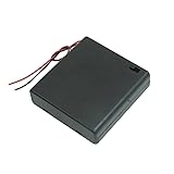 Plastic On/Off Switch 4 x 1.5V AA Battery Case