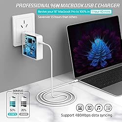 Mac Book Pro Charger - 96W USB C Power Adapter