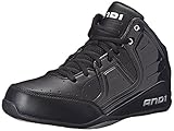 AND 1 Men's Rocket 4.0 Basketball Shoe, Black/Black-Silver, 11 M US