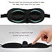 TANGCISON Eye Mask Sleep Mask, 2 Pack 3D Eye Mask for Sleeping, Bamboo and Cotton Material Eyeshade, Sleep Eye Mask with Adjustable Strap for Women and Men (Black and Rose Red)