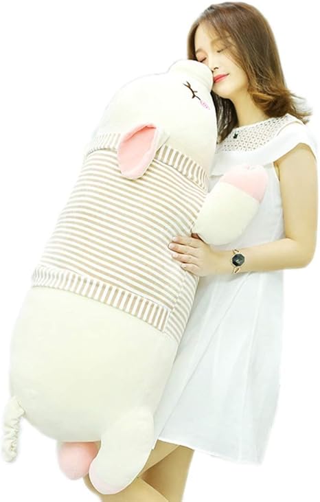 Amazon ねむねむ マシュマロアニマル 抱きまくら ネコ 犬 50cm 恐竜 ペンギン だきまくら だき枕 抱き枕 豚 かわいい 癒しグッズ リラックス 猫 クッション 動物 冷たい ブラウン ひんやり 接触冷感 夏 入学祝 ギフト ネムネム 抱き枕 オンライン通販