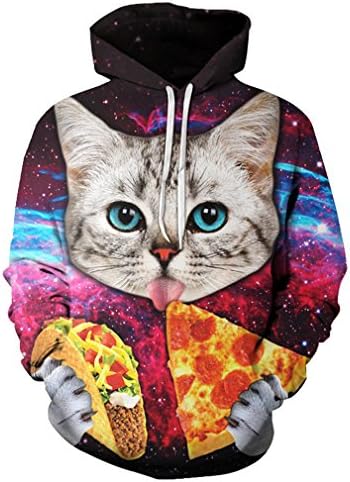 Pizza Cat Hoodies Sweatshirts Unisex 3D Pritned Pullover 6xl Coats Plus Casual Tracksuits Autumn Male Jackets 4XL