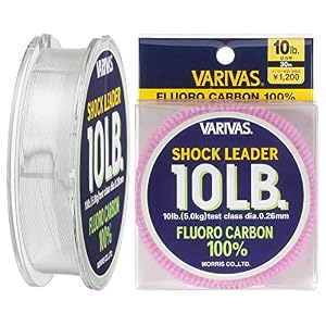 Varivas Shock Leader 100% Fluorocarbon – 30m – 10lbs – 0,26mm – 4,5kg