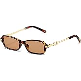 Breaksun Retro Rectangle Sunglasses for Women Men Trendy 90s Small Square Sun Glasses 2025 Designer Sunnies