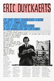 Eric Duyckaerts, "Palais des glaces et de la découverte"