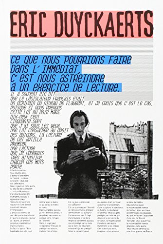 Eric Duyckaerts, 