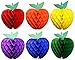 Classic Rainbow 7 Inch Apple Decoration (6 Apples)