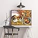 5D Diamond Painting Kit Full Drill, C-TOP DIY Rhinestone Crystal Embroidery Pictures Cross Stitch for Home Room Decoration for Adults Kids, Cocks Pattern Art Painting for Drawing Room 16