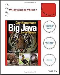 Big Java: Early Objects: Horstmann, Cay S.: 9781119056447: Programming ...
