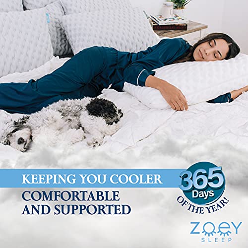 Zoey Sleep Side Sleep Pillow for Neck and Shoulder Pain Relief