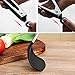 Kitchen Utensils, 9 Pieces Silicone and Stainless Steel Cooking Utensils set, Nonstick Non-Scratch Kitchen Tools- Spoon, Whisk, Spatulas, Skimmer, Ladle, Serving Tongs, Pasta Server, Peeler (Black)