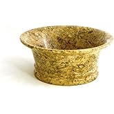 Nature Home Decor BW4FS Fossil Stone 8-inch Decorative Modern Design Bowl