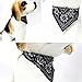 SIMPLEST LIFE Adjustable Personalized Cute Pet Bandanas Scarf Collar for Dog Cat Pack of 8