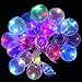 Light Up Necklace Toys for Kids Adults, Flashing Glow in The Dark Necklace With Bulbs Party Favors Supplies Decoration Accessories For Ugly Christmas Birthday Wedding Halloween Rave Carnival 2 Pack