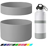 Greant Double Protective Water Bottle Boot Compatible with Hydro Flask, Silicone Flex Boot Compatible with Hydroflask Boot, Universal Anti-Slip Bottle Sleeve, 3 Sizes to Choose
