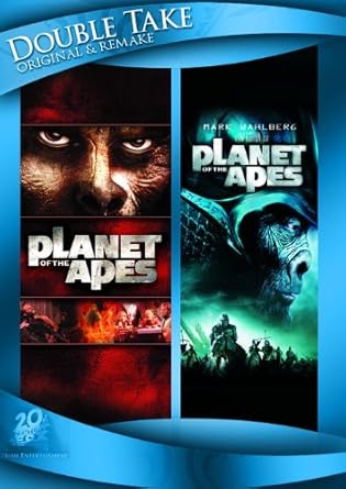 Amazon Com Planet Of The Apes 1968 Planet Of The Apes 2001 Double Take Planet Of The Apes 1968 Planet Of The Apes 2001 Movies Tv