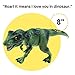 Boley Classic Dinosaur Toy Set with Dino Guide Tags - 5 Pc Large Plastic Realistic Educational Dinosaur Toys for Kids Age 3+
