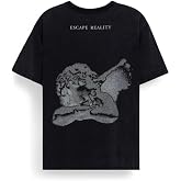 PacSun Men's Cream Pacific Sunwear Renaissance Oversized T-Shirt - Multicolor