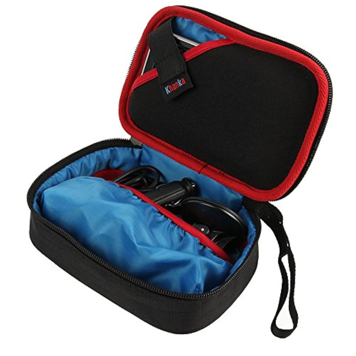 Khanka Carrying Case for Garmin Nuvi 57LM GPS Navigator System with