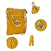 Dasein-Small-Crossbody-Bag-Multi-Zipper-Pockets-Messenger-Bag-Lightweight-Shoulder-Bag-Functional-Purse